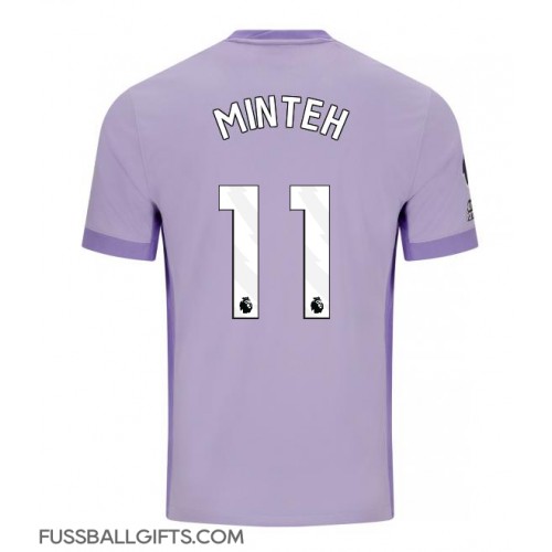Brighton Yankuba Minteh #11 Fußballbekleidung Auswärtstrikot 2025-26 Kurzarm